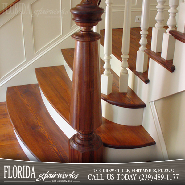 Reclaimed Materials Stairways in Marco Island Florida