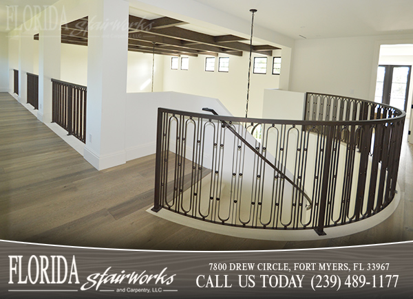 Stairway Banisters in Marco Island Florida