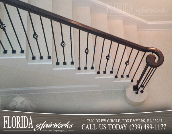 Stairway Railings in West Palm Beach Florida