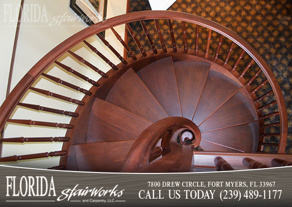 Spiral Stairways in Cape Coral FL