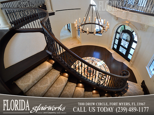 Luxury Stairways in Marco Island Florida