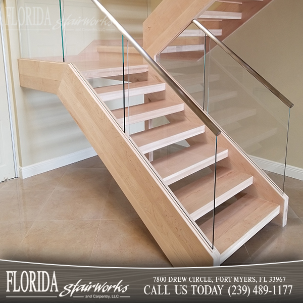 Maple Stairways in Marco Island Florida