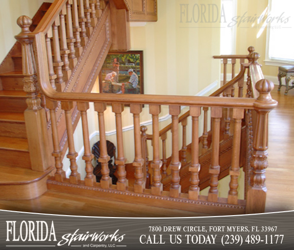 White Oak Stairways in Sanibel Island