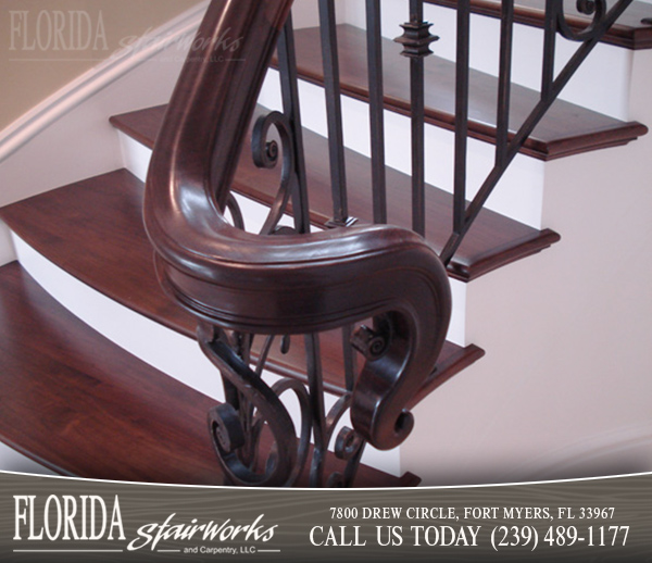 Stairway Handrails in Sarasota Florida