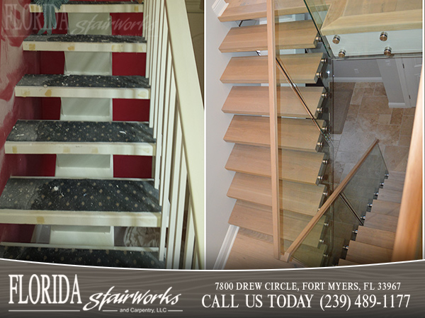 Stairway Remodeling in Sarasota Florida